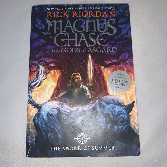Magnus Chase and the Gods of Asgard Book 1 the Sword of Summ... by Riordan, Rick - Picture 1 of 6